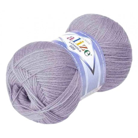 Alize Lanagold 800 pastelowy fiolet 200