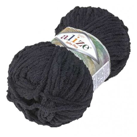Alize Softy Plus 60 czarny