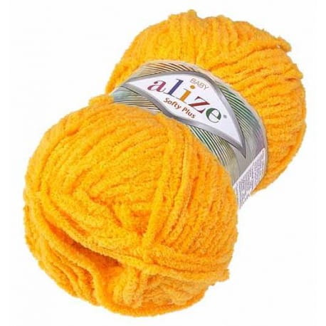 Alize Softy Plus 82 żółty