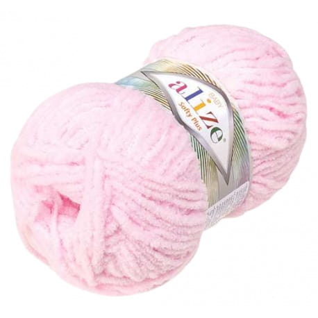 Alize Softy Plus 31 pastelowy róż
