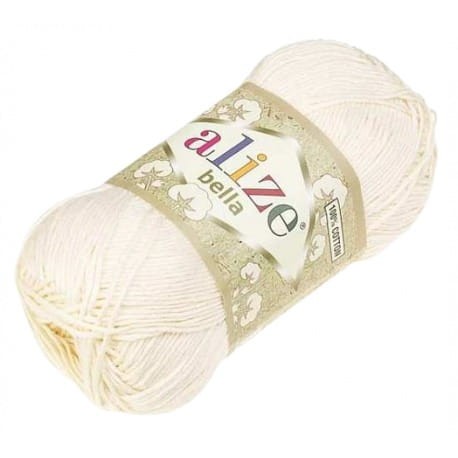 Alize Bella 01 kremowy (100g)