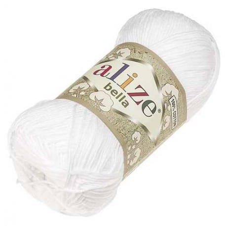 Alize Bella 55 biały (100g)