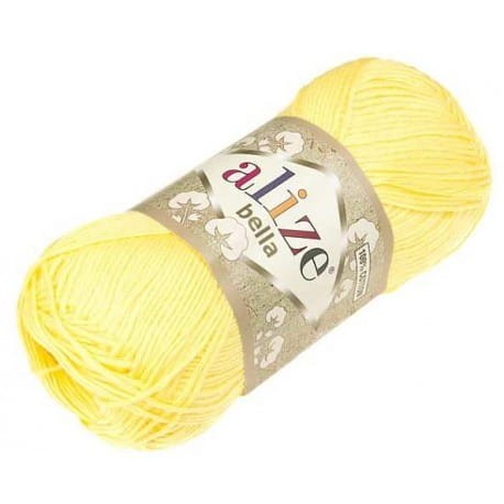 Alize Bella 110 jasny żółty (100g)