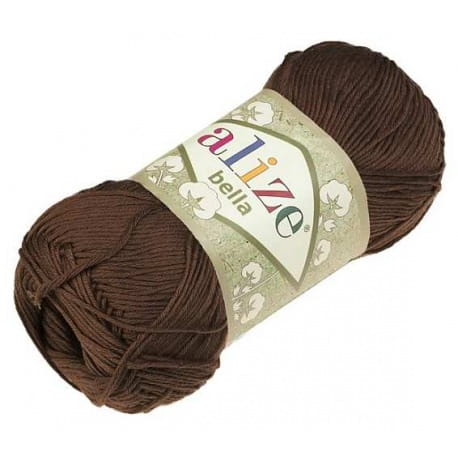 Alize Bella 222 brązowy (100g)
