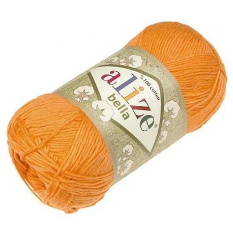 Alize Bella 83 pomarańczowy (100g)