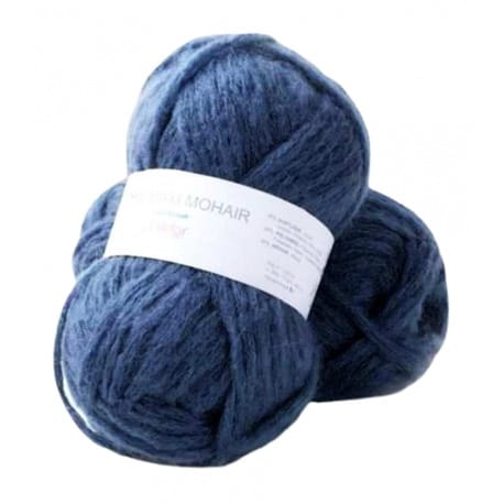 Phil Maxi Mohair PHILDAR 0001 granatowy