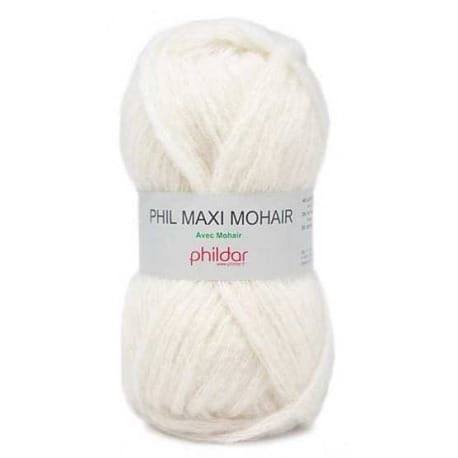 Phil Maxi Mohair PHILDAR 0061 ecru