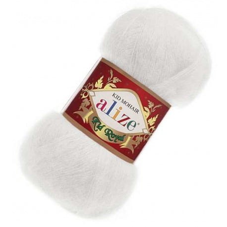 Alize Kid Royal 55 biały (50g)