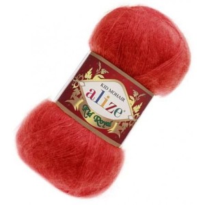 Alize Kid Royal 352 czerwony (25g)