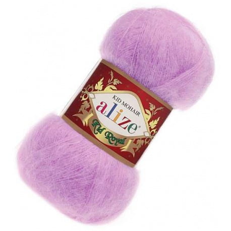 Alize Kid Royal 27 pastelowy fiolet (50g)