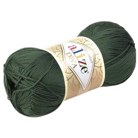 Alize Diva 131 butelkowa zieleń