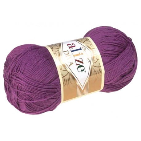 Alize Diva 297 śliwkowy
