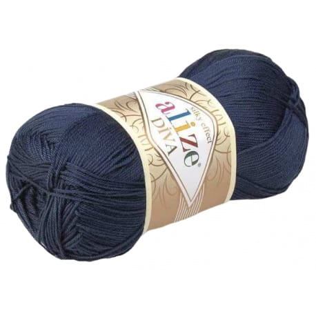 Alize Diva 361 ciemny granatowy