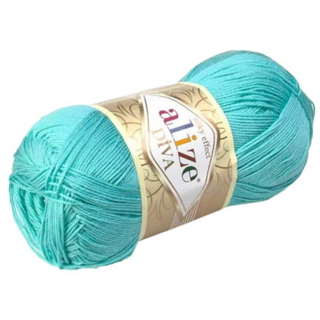 Alize Diva 376 turkusowy