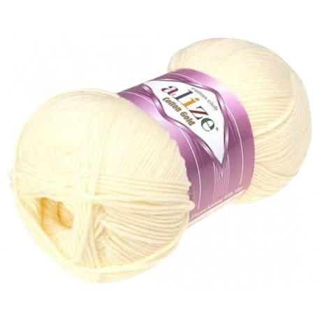 Alize Cotton Gold 01 kremowy