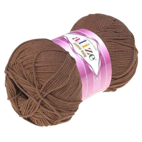Alize Cotton Gold 493 brązowy