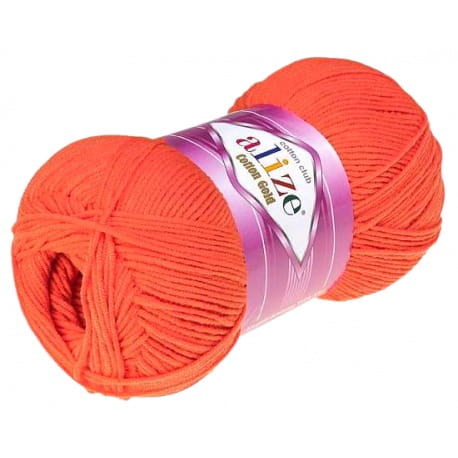Alize Cotton Gold 37 pomarańczowy