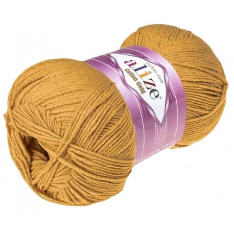 Alize Cotton Gold 02 musztardowy
