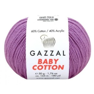 Gazzal Baby Cotton 3414 wrzosowy