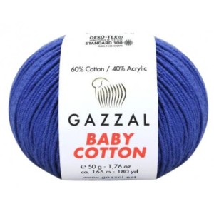 Gazzal Baby Cotton 3421 niebieski