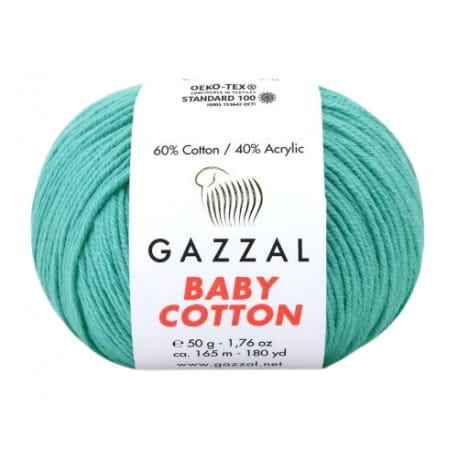 Gazzal Baby Cotton 3426 szmaragdowy