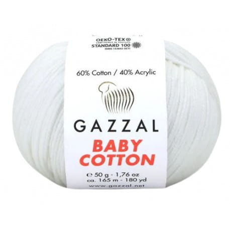 Gazzal Baby Cotton 3410 perłowy
