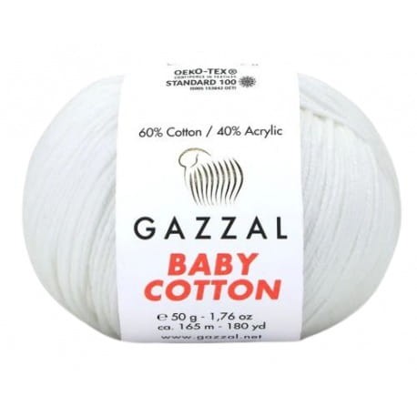 Gazzal Baby Cotton 3410 perłowy