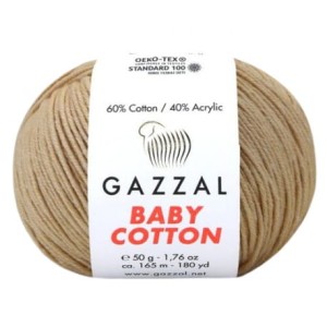 Gazzal Baby Cotton 3424 beżowy