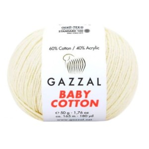 Gazzal Baby Cotton 3437 ekri