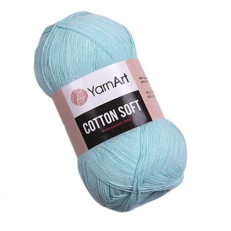 YarnArt Cotton Soft 76 jasny turkusowy