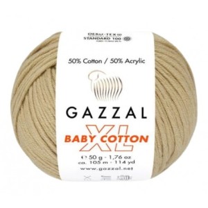Gazzal Baby Cotton XL 3424 beżowy