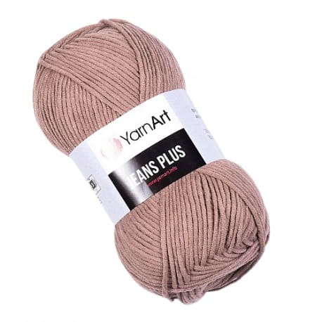 YarnArt Jeans Plus 71 kawa z mlekiem