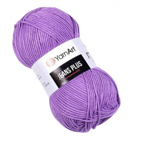 YarnArt Jeans Plus 72 fioletowy
