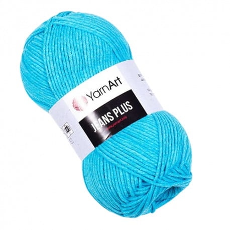 YarnArt Jeans Plus 33 turkusowy