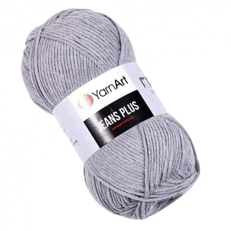 YarnArt Jeans Plus 46 szary