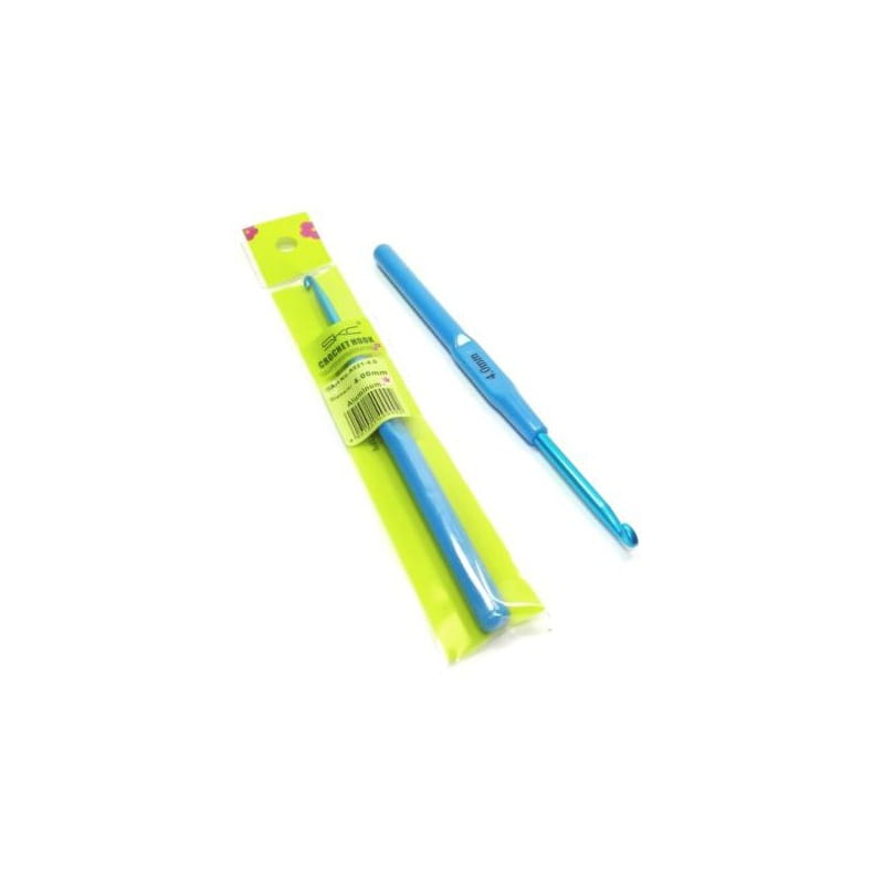 Szydełko aluminiowe z plastikową rączką SKC 4mm