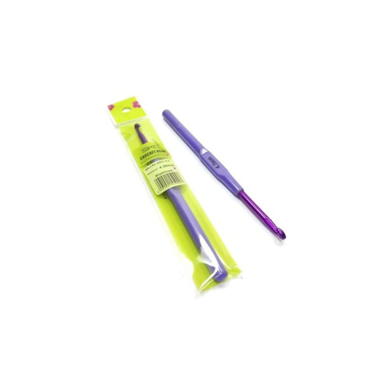 Szydełko aluminiowe z plastikową rączką SKC 4,5mm