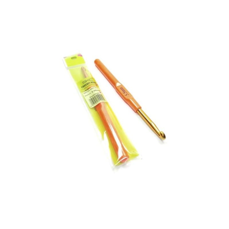 Szydełko aluminiowe z plastikową rączką SKC 5,5mm