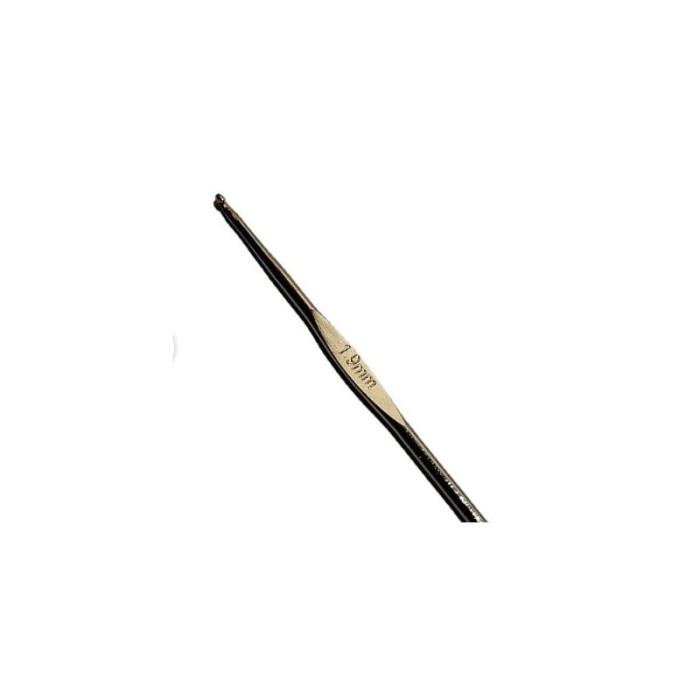 Szydełko złocone 12cm - 1,9mm