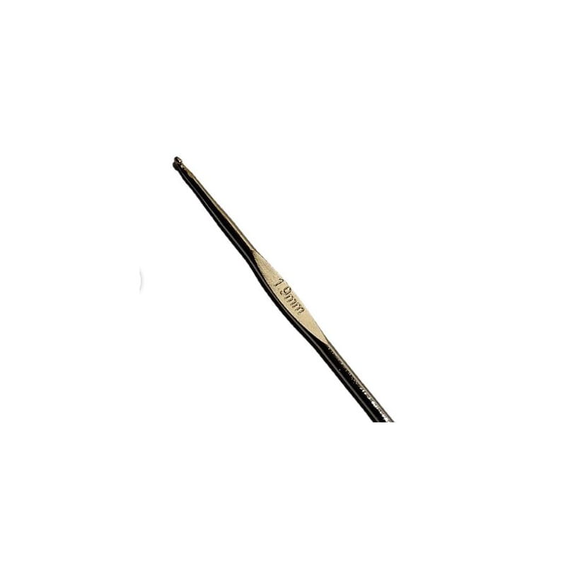Szydełko złocone 12cm - 1,9mm