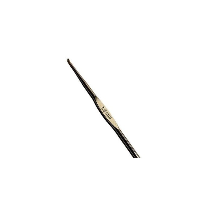 Szydełko złocone 12cm - 1,6mm