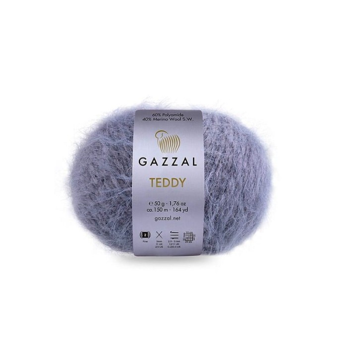 Gazzal Teddy 6532 szary
