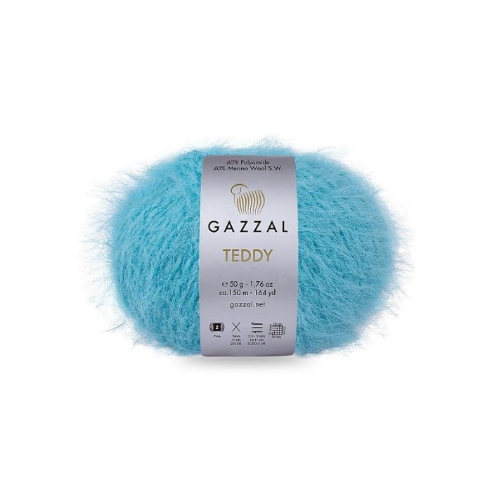 Gazzal Teddy 6557 turkusowy