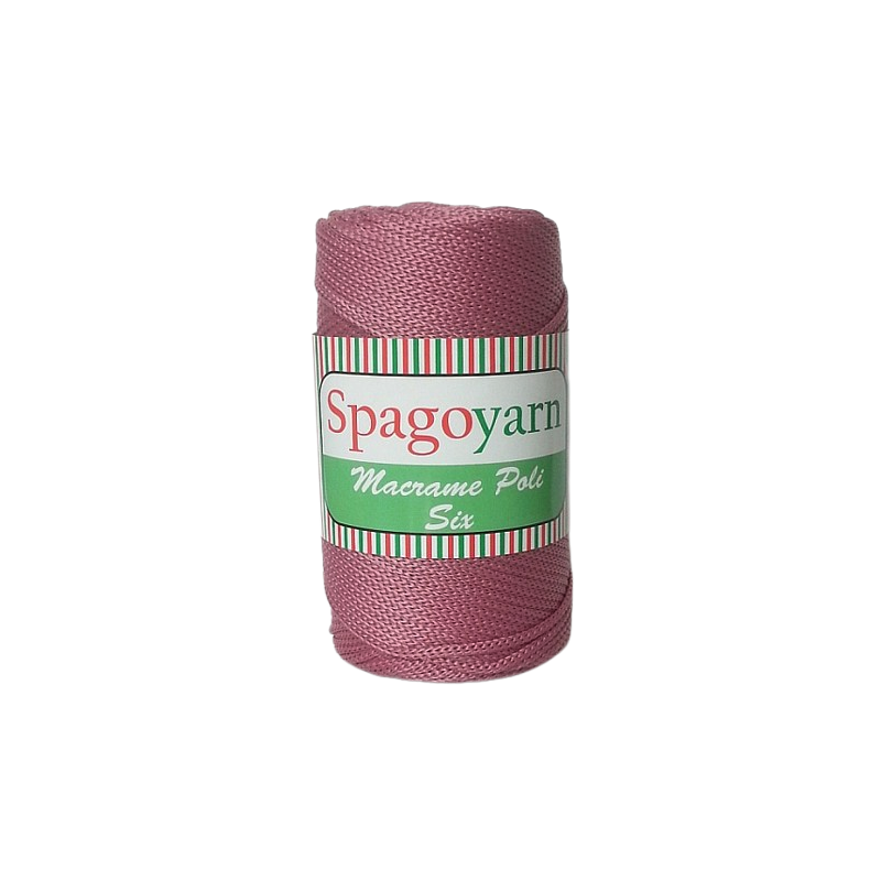 SpagoYarn Poly 6 wrzos 90