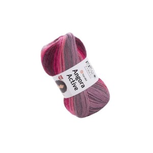 YarnArt Angora Active 841 róże i szarości
