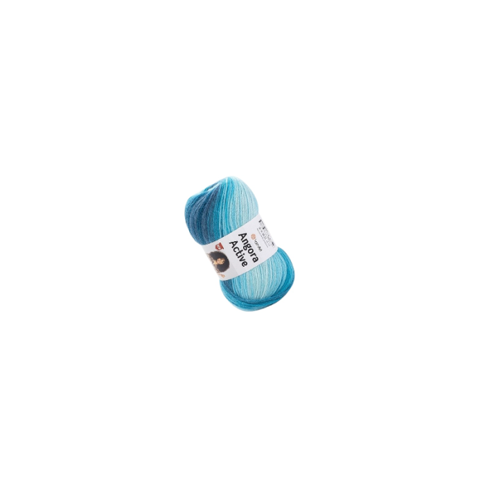 YarnArt Angora Active 845 błękit, turkus
