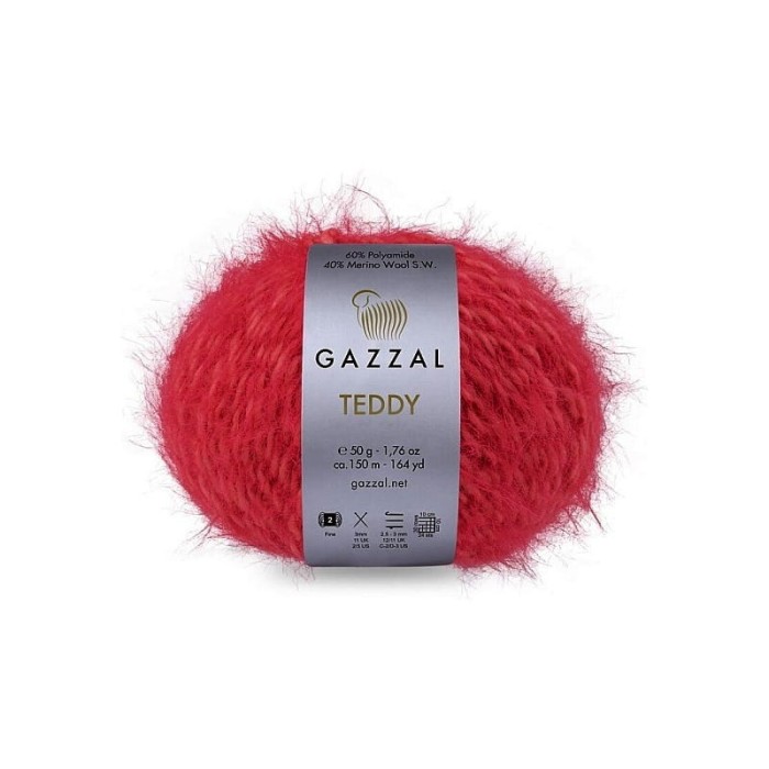 Gazzal Teddy 6542 czerwony