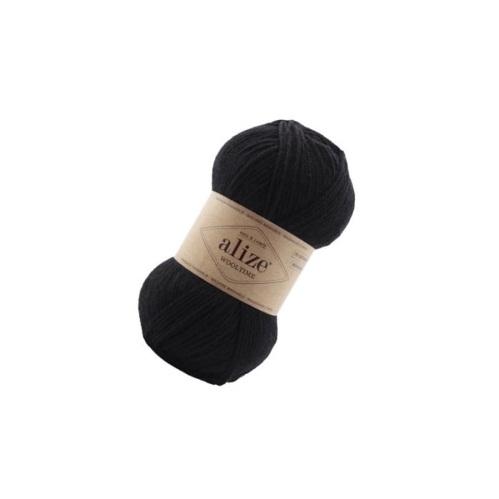 Alize Wooltime 60 czarny