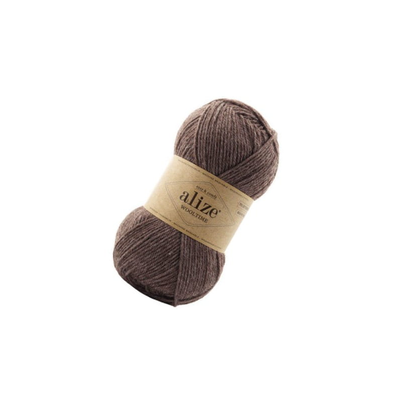 Alize Wooltime 240 brązowy