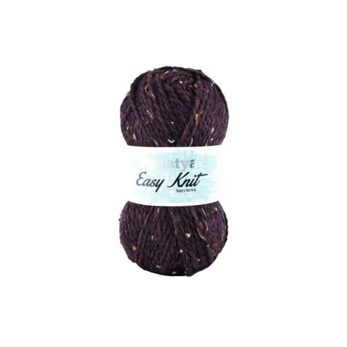 Papatya Easy Knit C4580 śliwkowy
